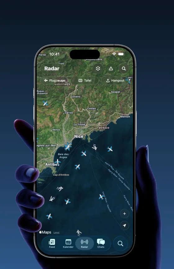 AeroX Live-Radar
